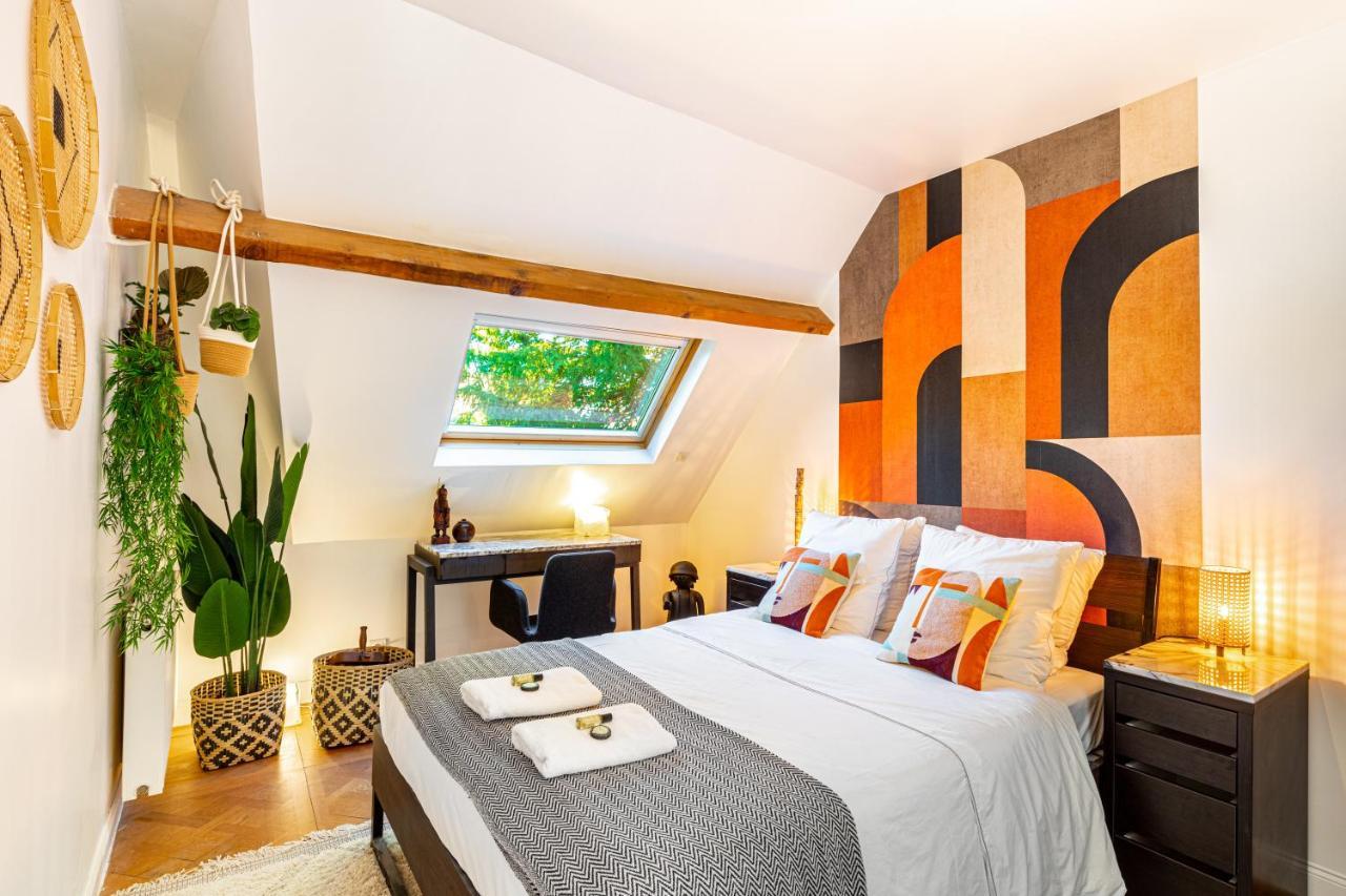 Stylish Modern Apartement - Art, Design, Garden, Villa Des Ammonites Мёдон Экстерьер фото