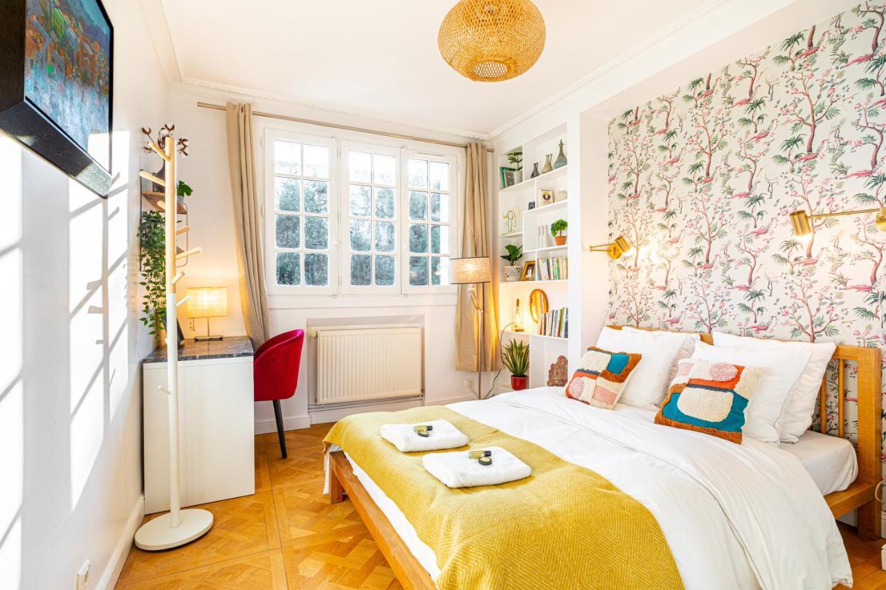 Stylish Modern Apartement - Art, Design, Garden, Villa Des Ammonites Мёдон Экстерьер фото