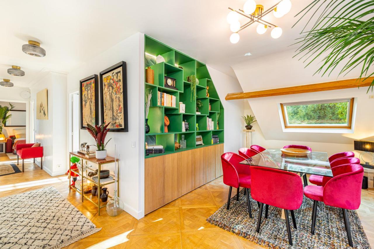 Stylish Modern Apartement - Art, Design, Garden, Villa Des Ammonites Мёдон Экстерьер фото